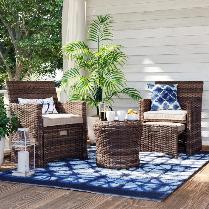 Affordable outdoor furniture sets for small patios under 0