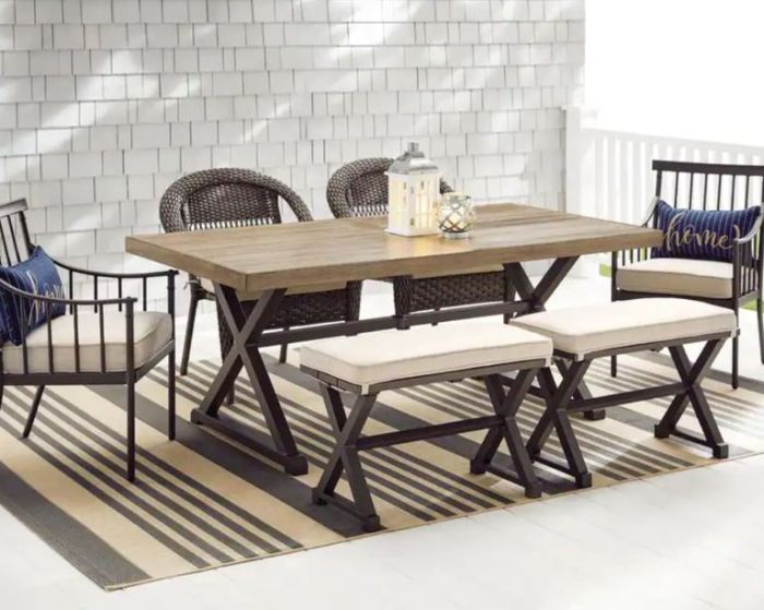 Discount outdoor furniture sets at Home Depot