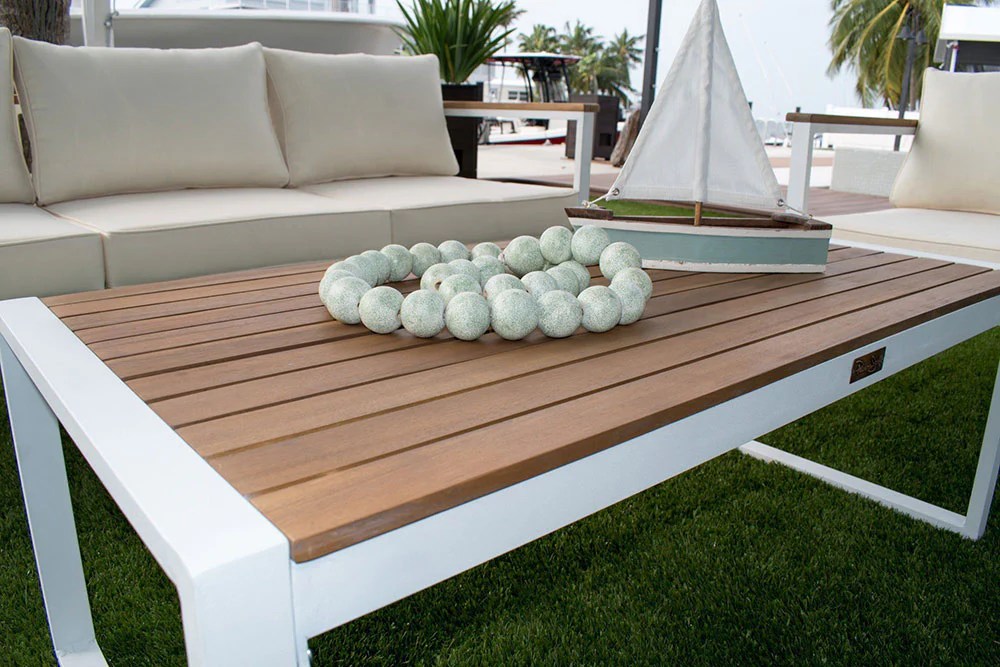 Finding durable outdoor furniture for a large backyard
